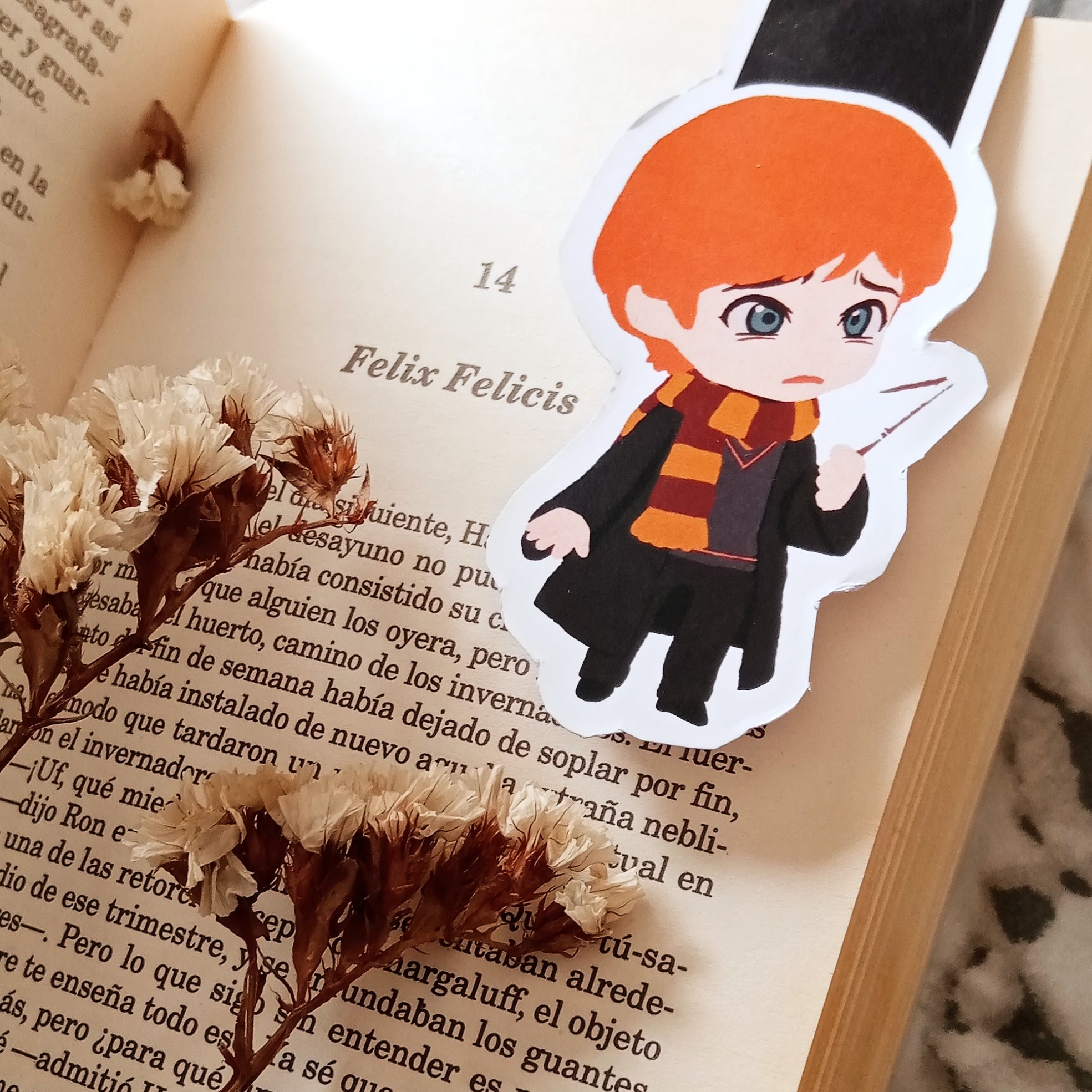 Marcapáginas Magnético Ron Weasley