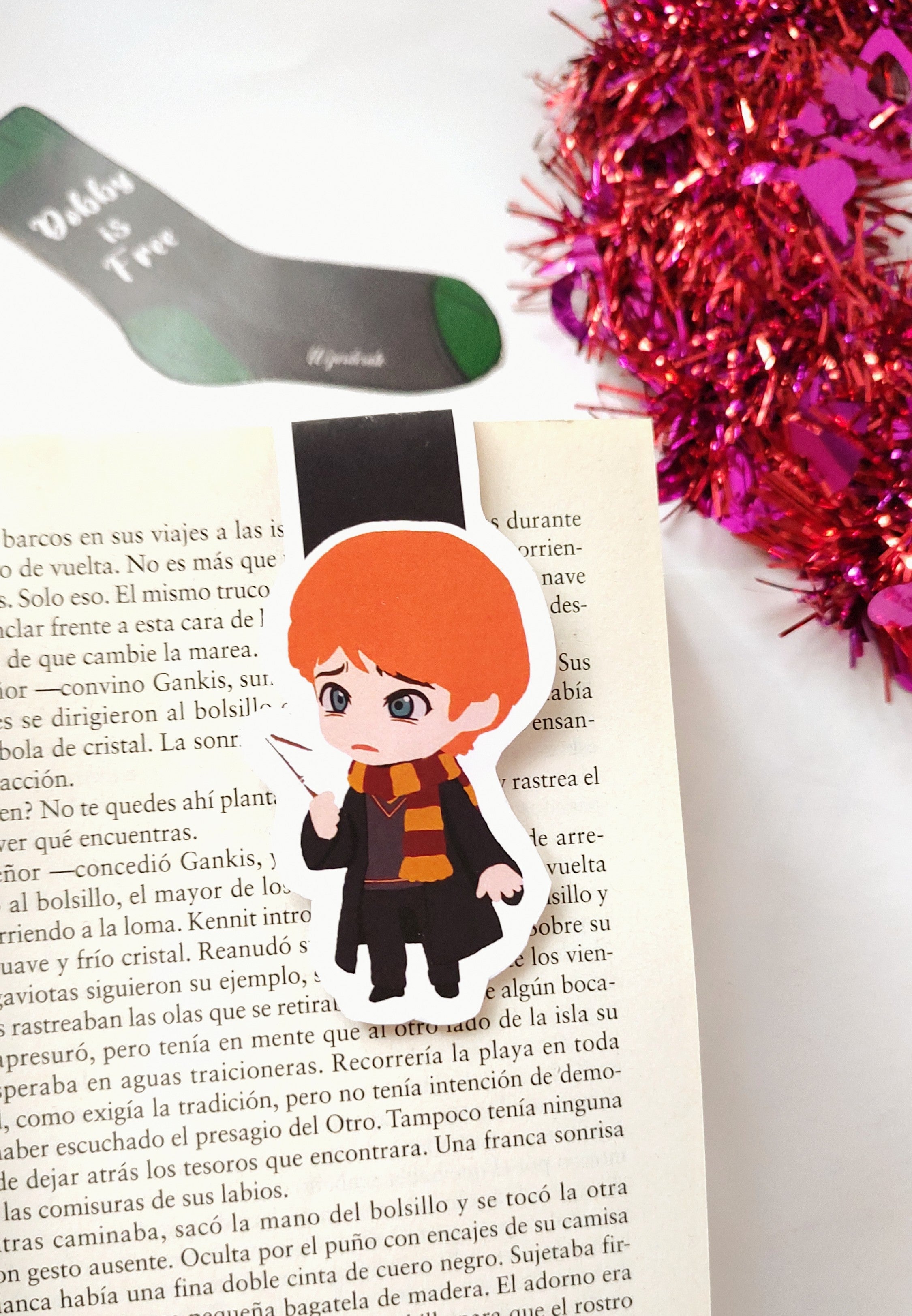 Marcapáginas Magnético Ron Weasley