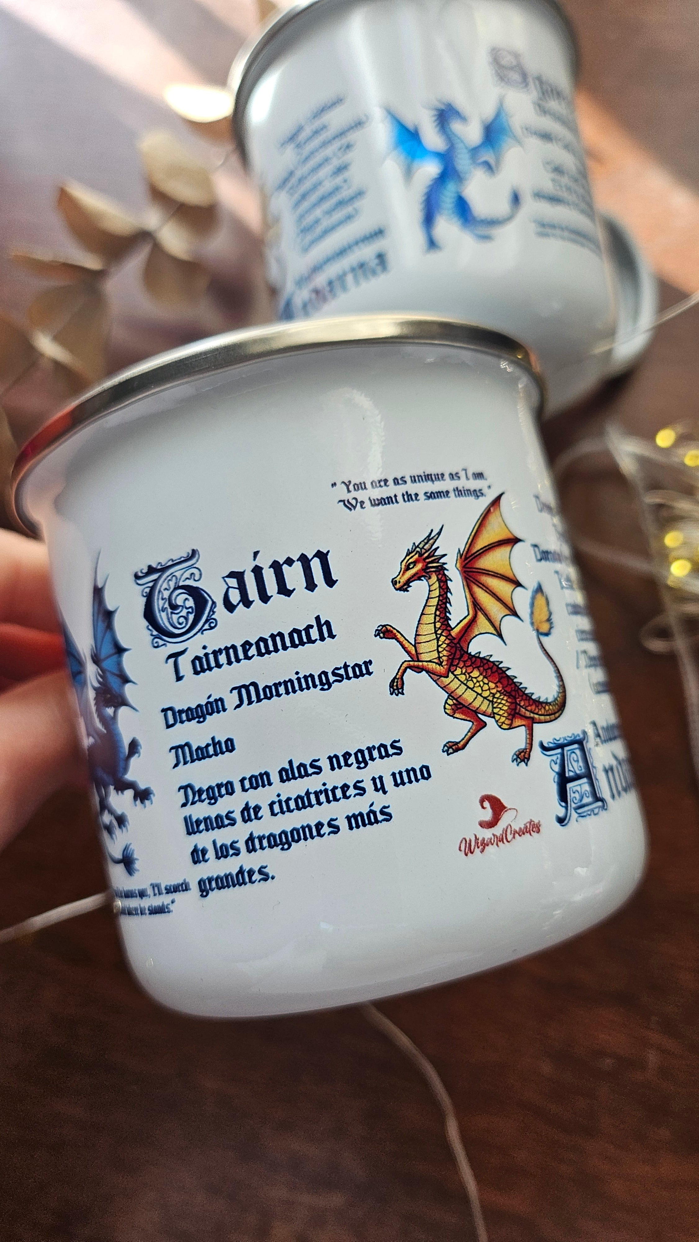 Taza de Alas de Sangre