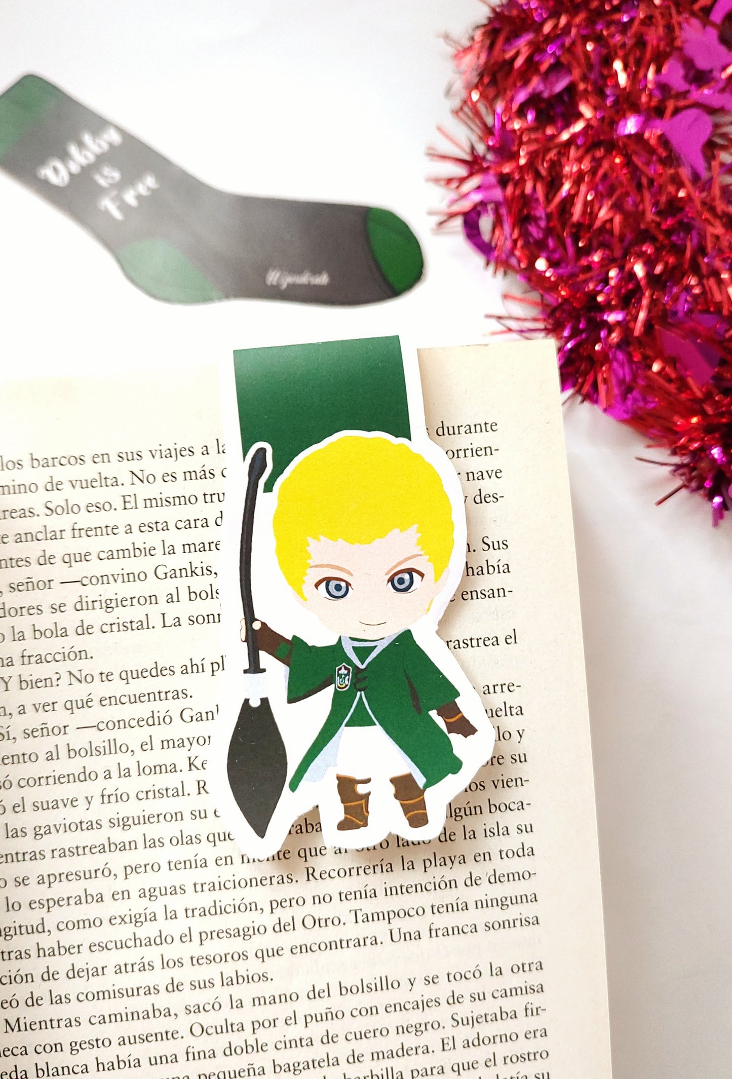 Marcapáginas Magnético Draco Malfoy